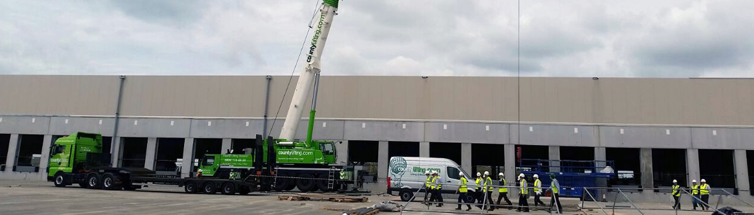 County Lifting branded machinery